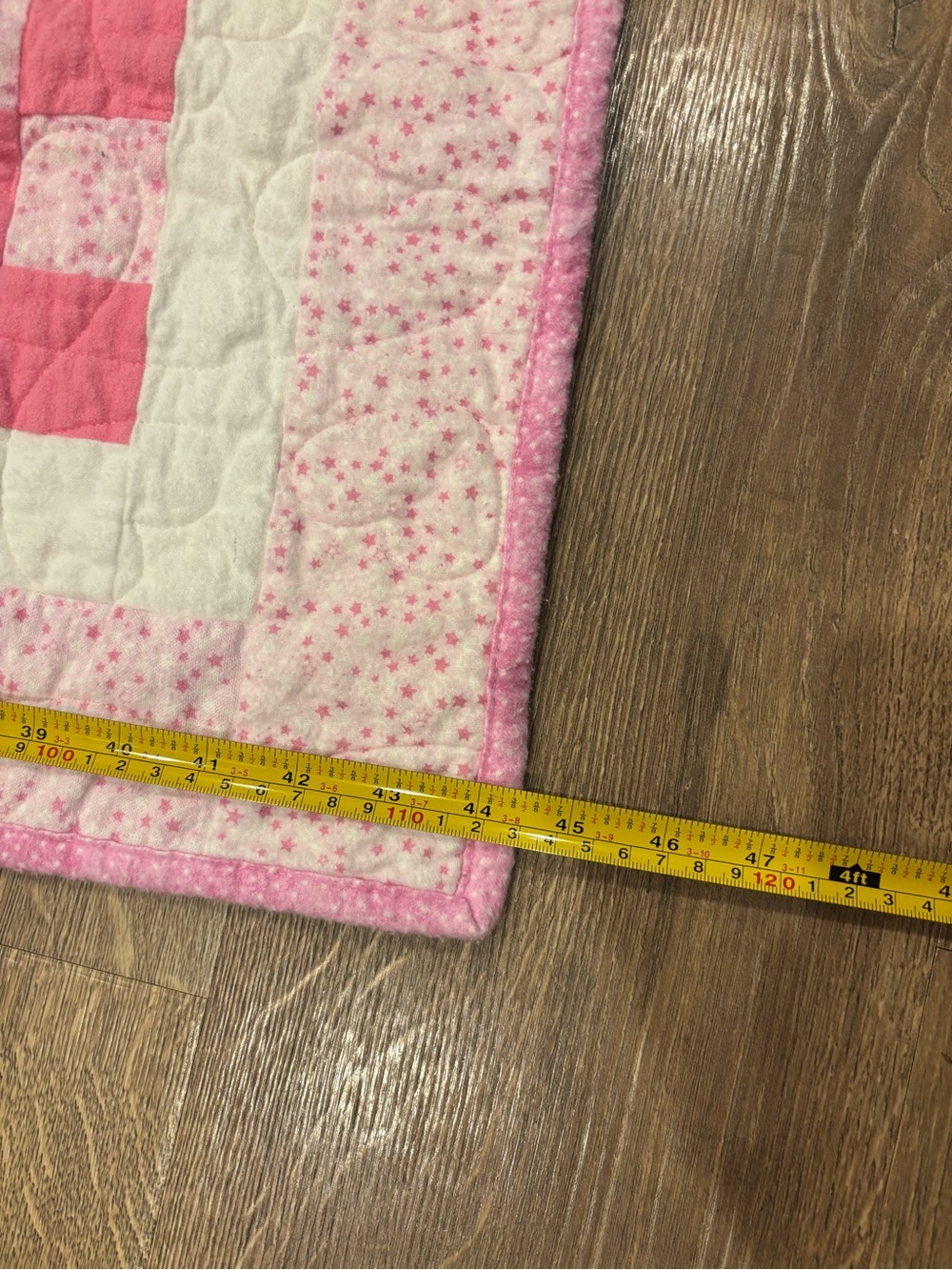 Pink Patchwork Quilt - Picture 3 of 4